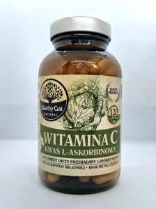 Witamina C z kapusty 120 kapsułek (Kwas L- Askorbinowy) Skarby Gai